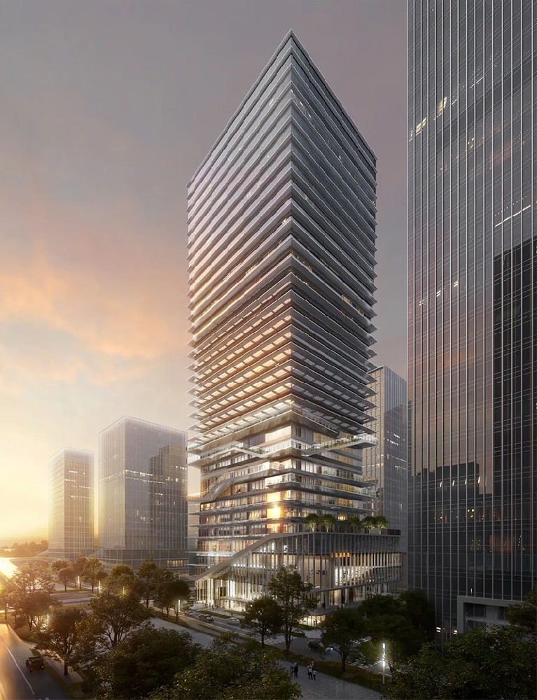 深圳后海總部城新成員抖音集團總部大廈建設(shè)落成!