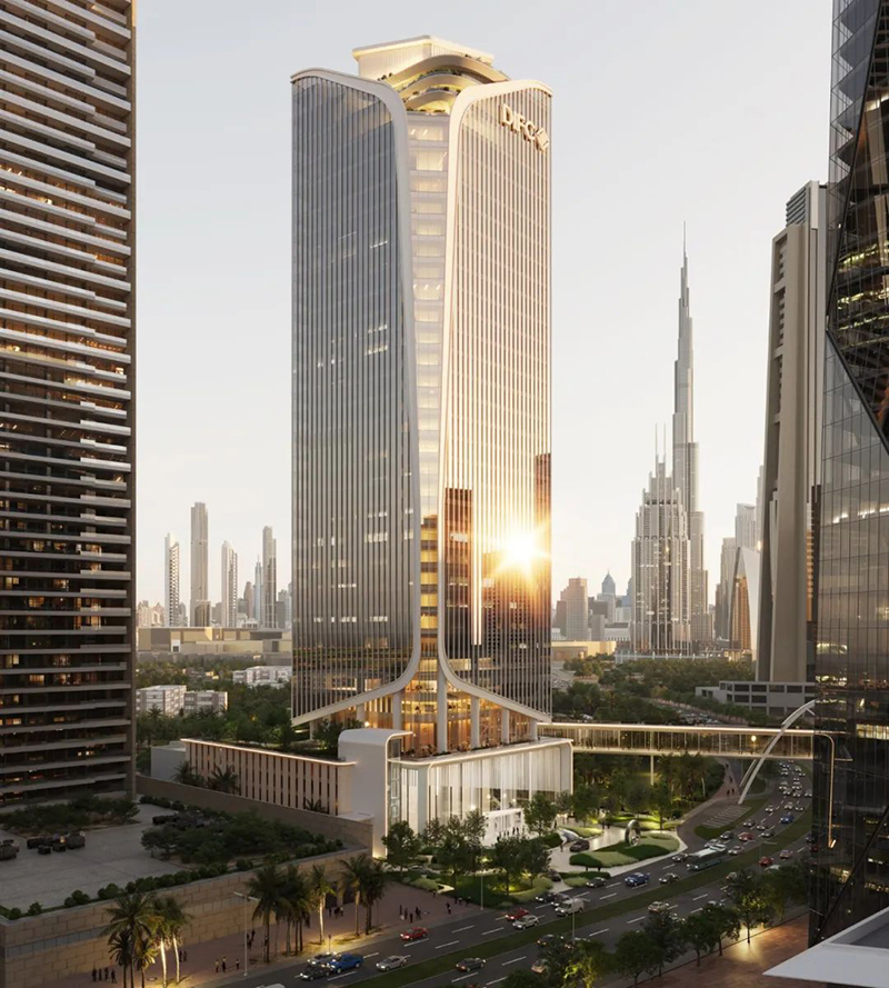 Aedas新作 | 迪拜門戶大道全新地標，DIFC Immersive大廈